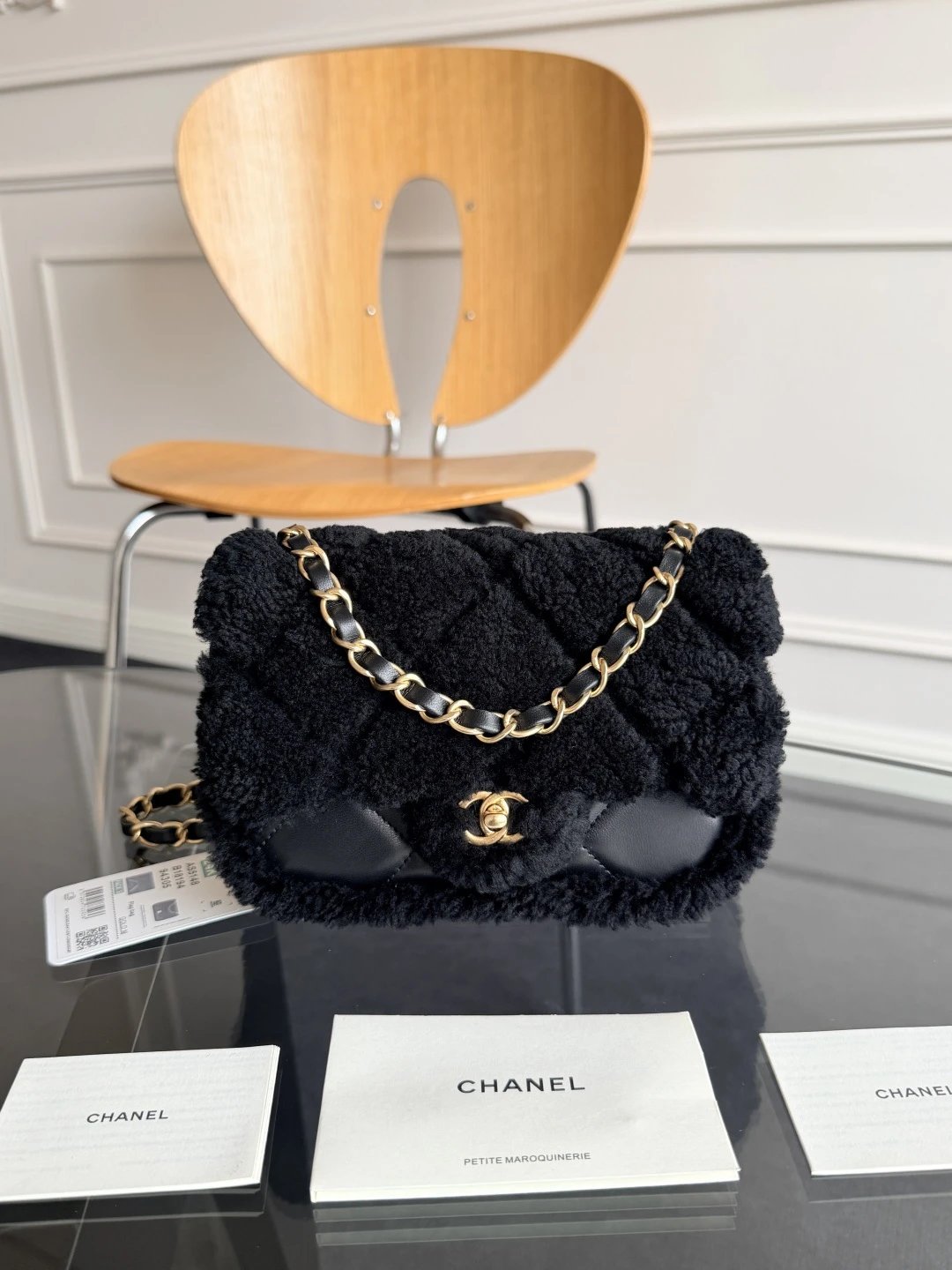 Versão Mini 18cm 24k Urso de Peluche 🧸 Bolsa Coleção Outono/Inverno