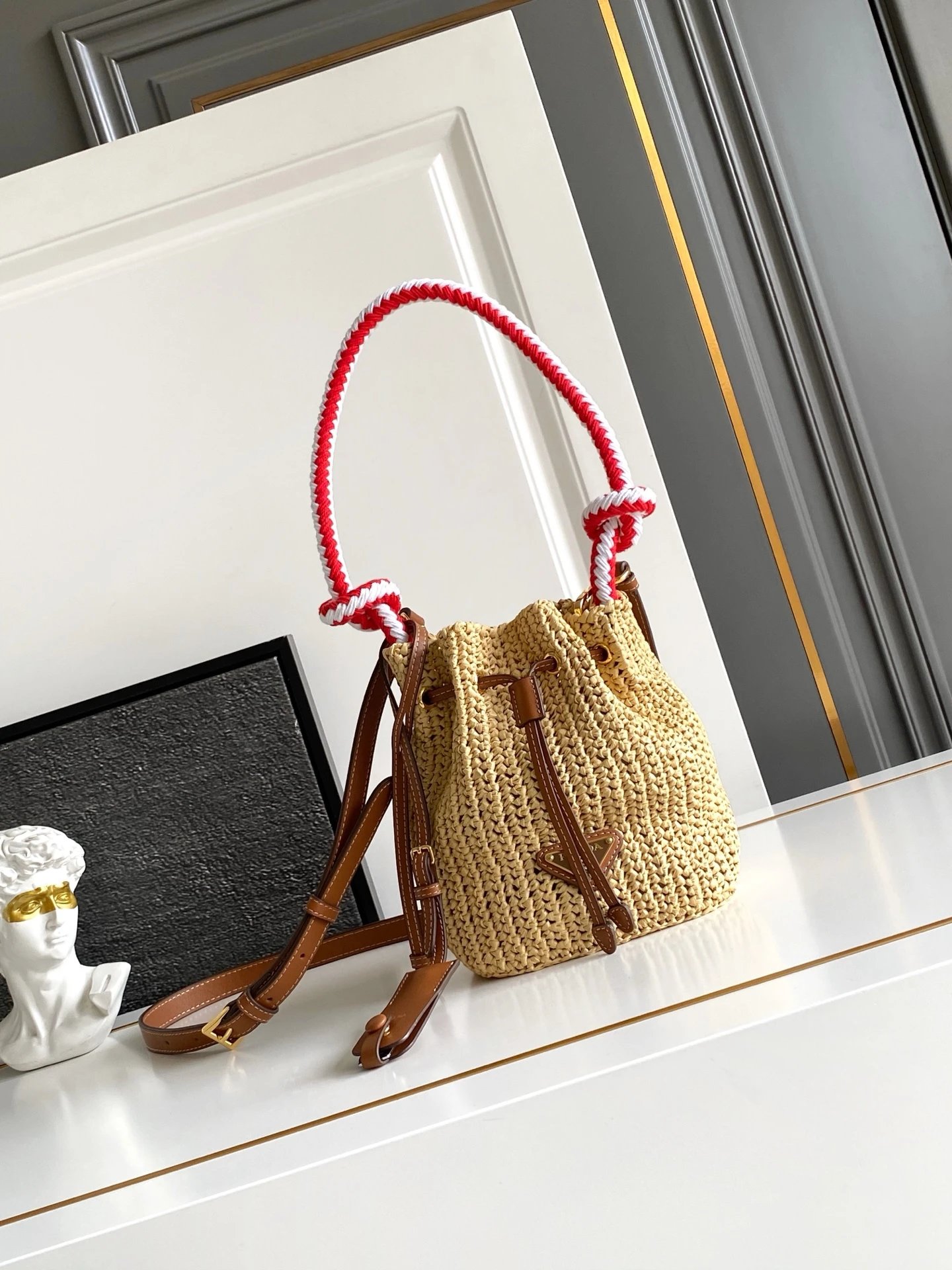 [TOP] Nuova 🎉borsa a secchiello intrecciata🎉