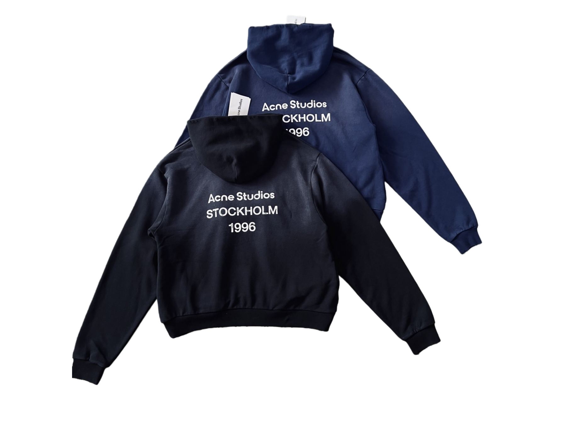Overseas clothing wholesale AC2025 new washed retro distressed distressed 1996 printed hooded sweatshirt (original label) - eps