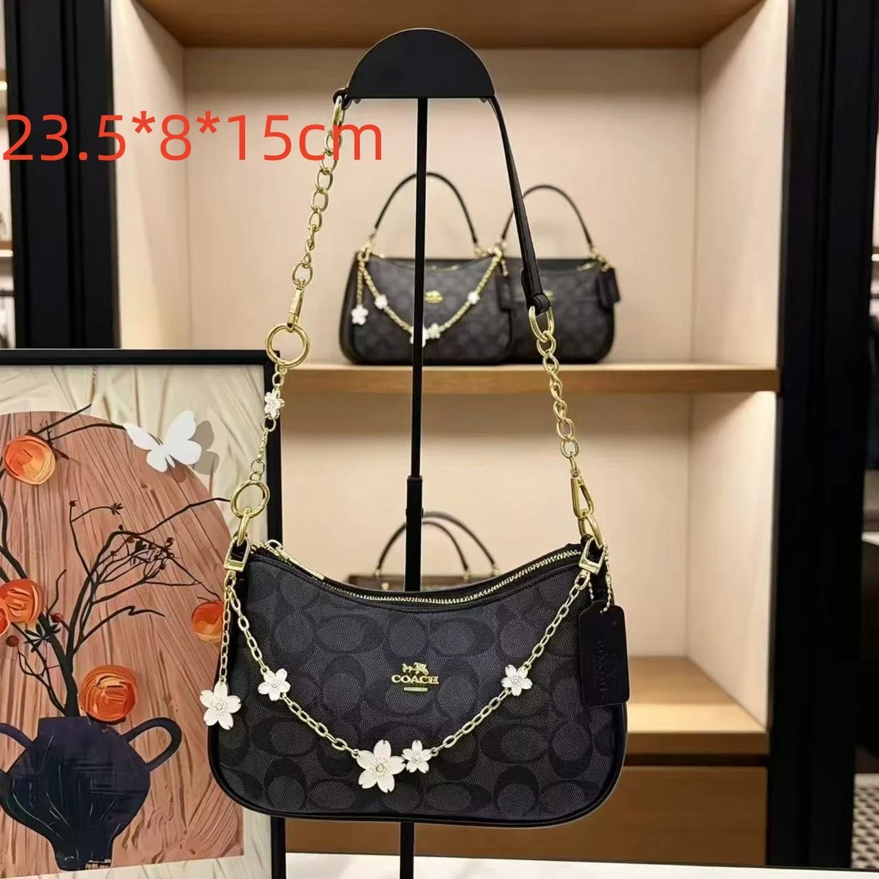 Coach Handbags Small Bowling Bag — 13