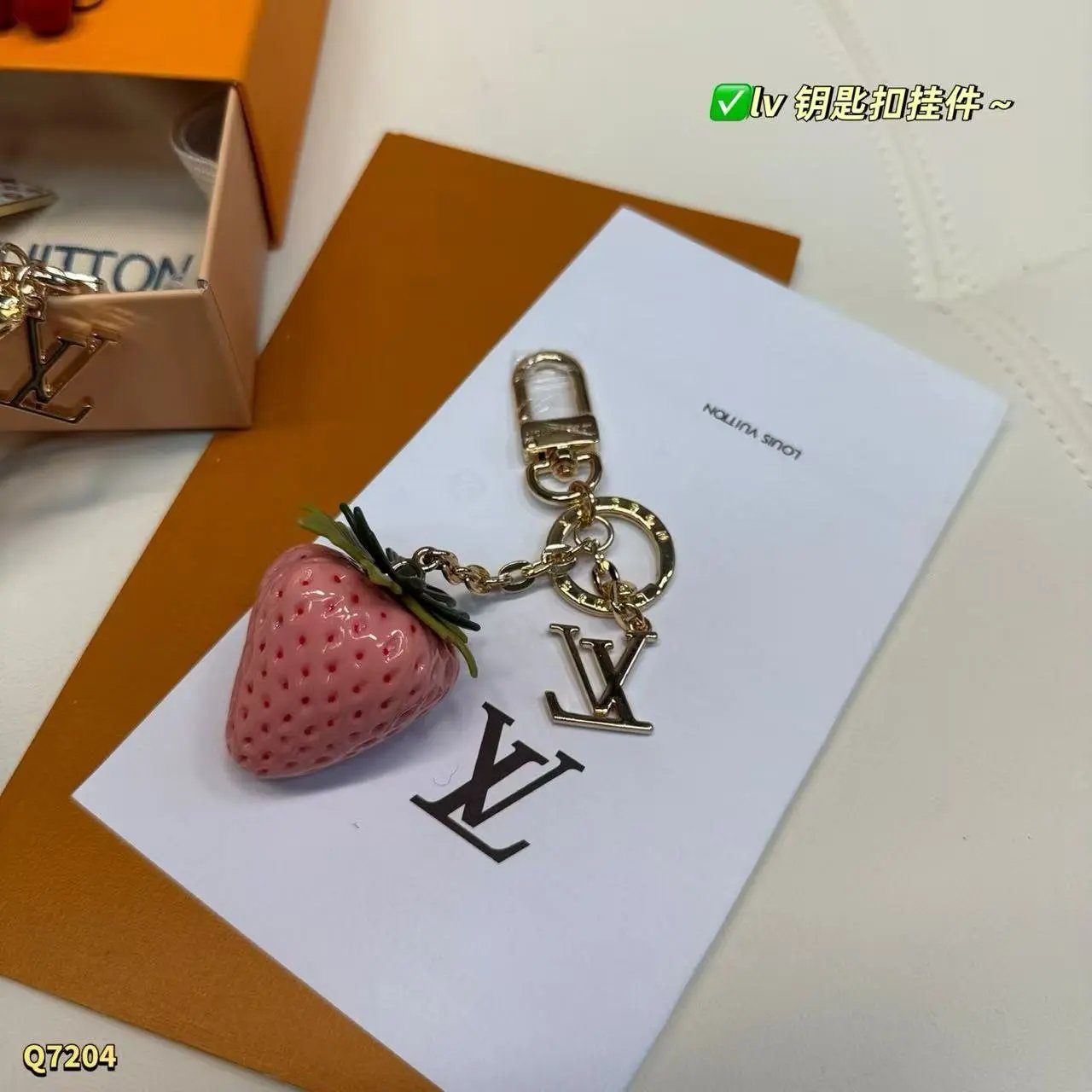 Louis Vuitton Uncategorized Monogram leather keychain — 33