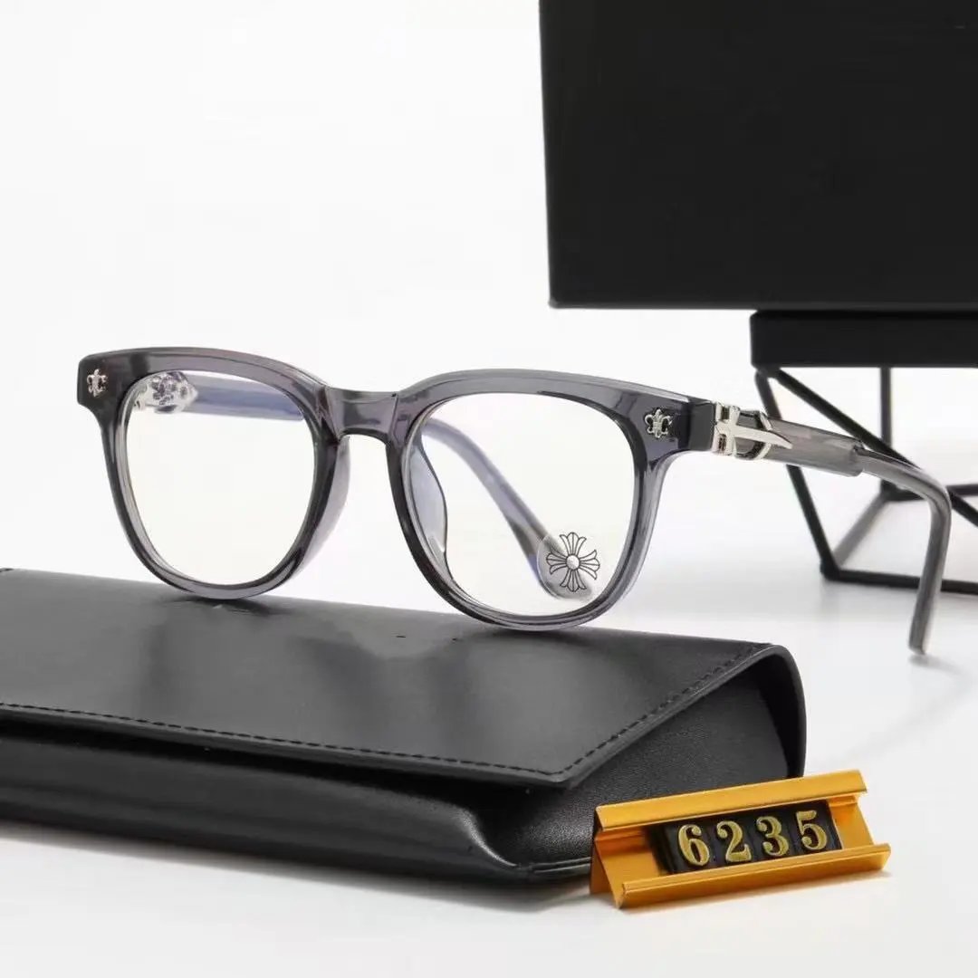 Unbranded Eyewear Square frames with floral cross temple embellishments — 16