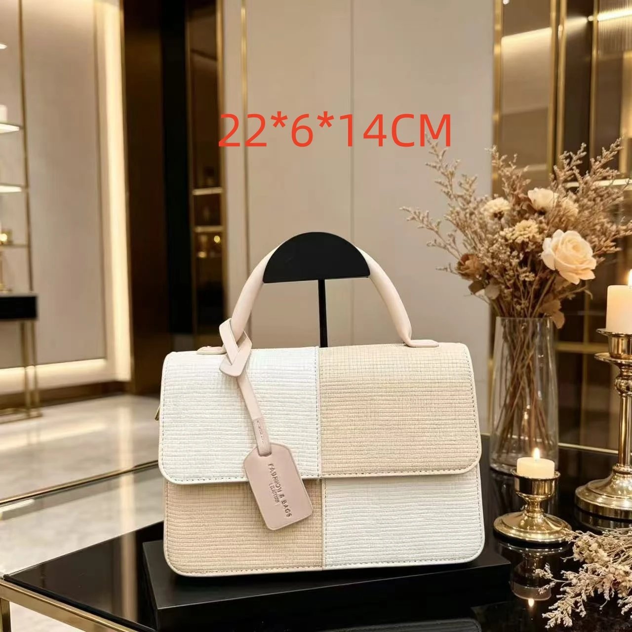 Miu Crossbody Bags Mini top-handle logo bag — 13