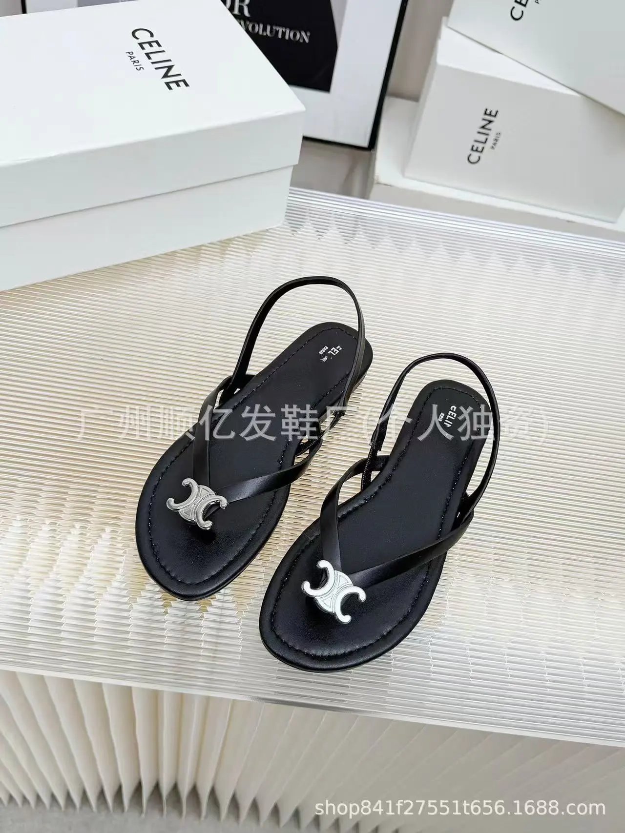 ELIN High Heels Pointed-Toe Slingback Kitten with Metal Logo Accent — 15