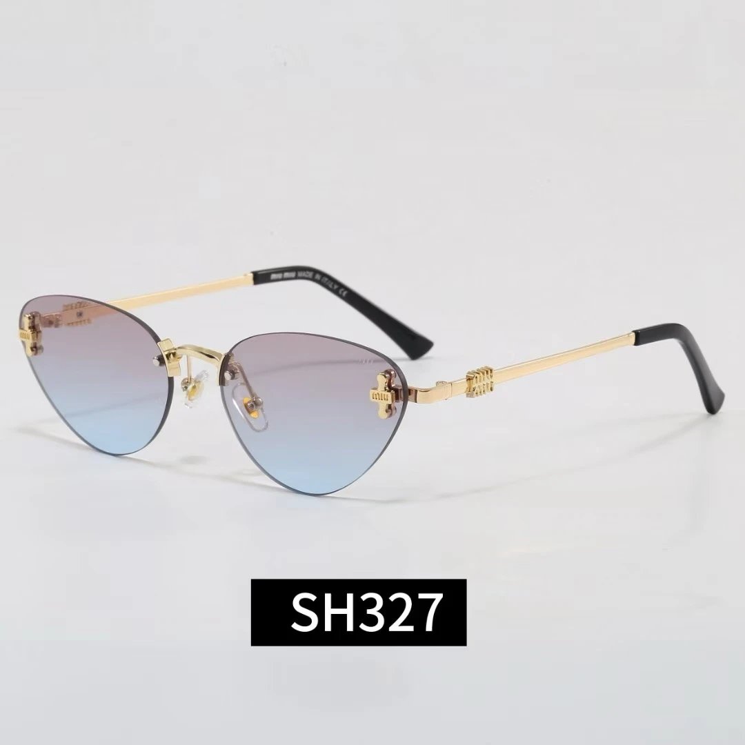 Miu Eyewear Rimless Geometric Sunglasses product image
