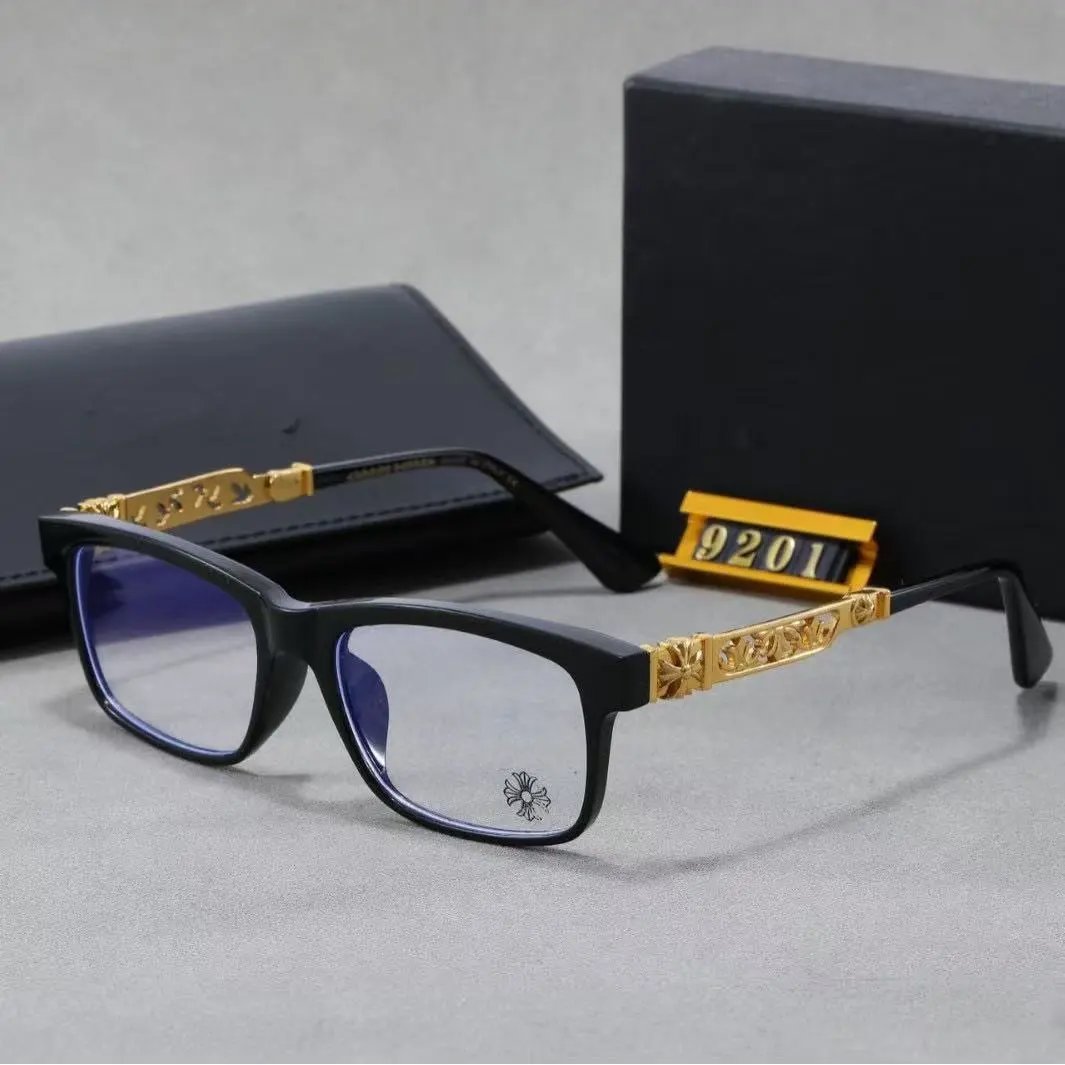 Unbranded Eyewear Square frames with floral cross temple embellishments — 12