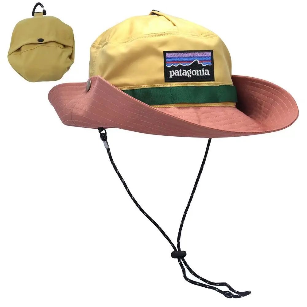 Patagonia Hats Wide-Brim Bucket Hat with Chin Cord — 21