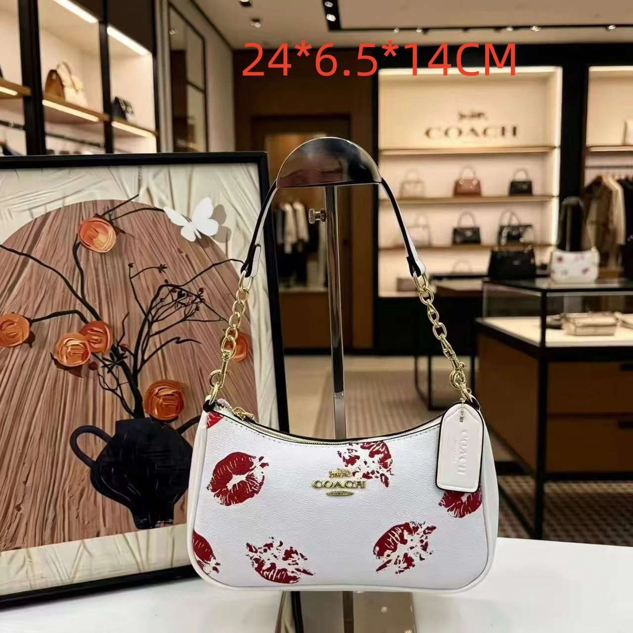 Miu Crossbody Bags Mini top-handle logo bag — 28