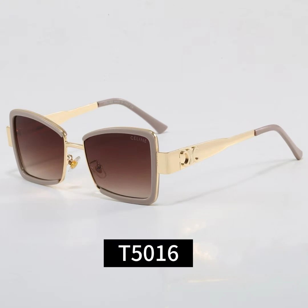 Celine Eyewear Oval Metal-Frame Sunglasses product image