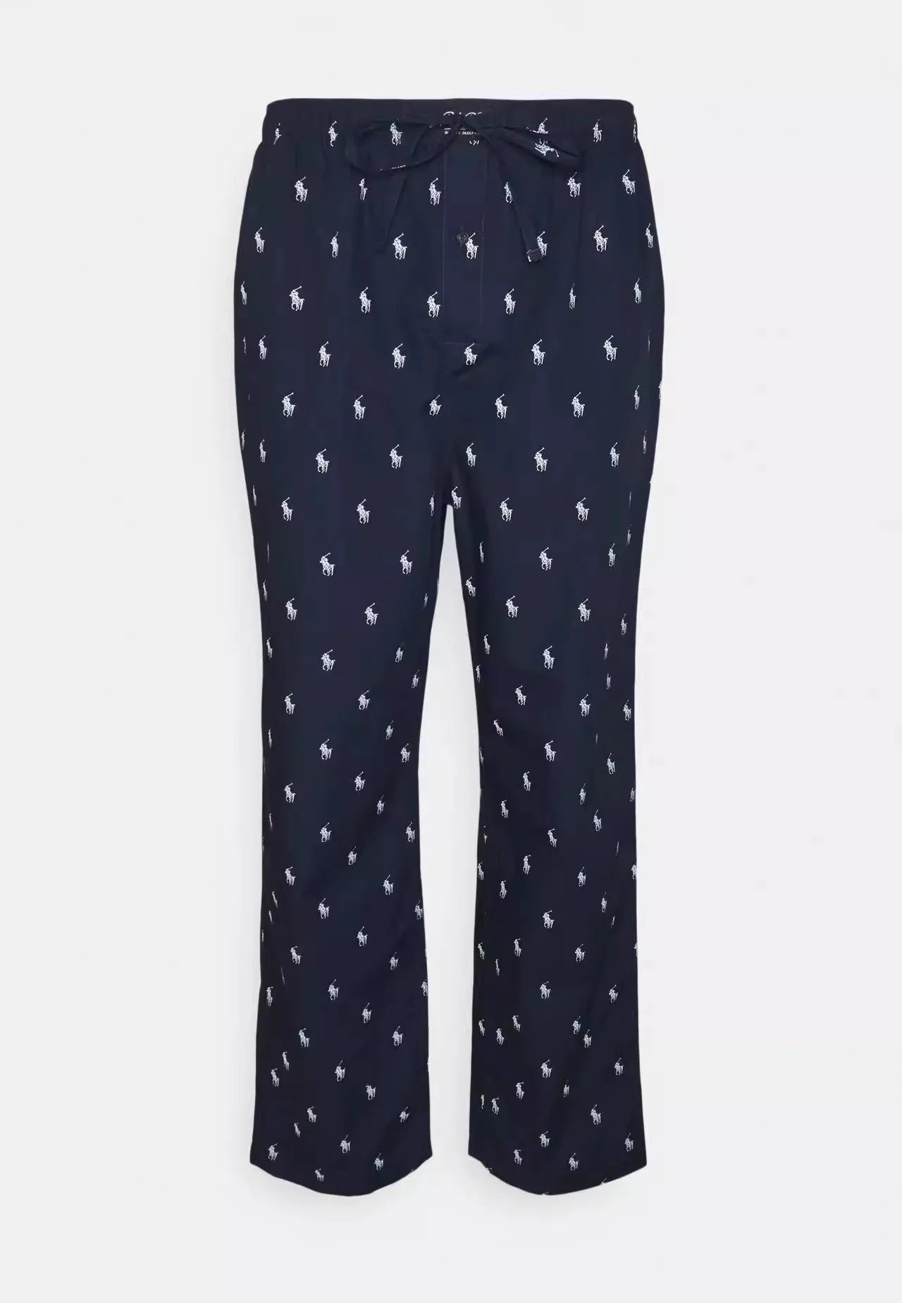 Polo Ralph Lauren All-Over Pony Print Navy Sleepwear Pants - 6
