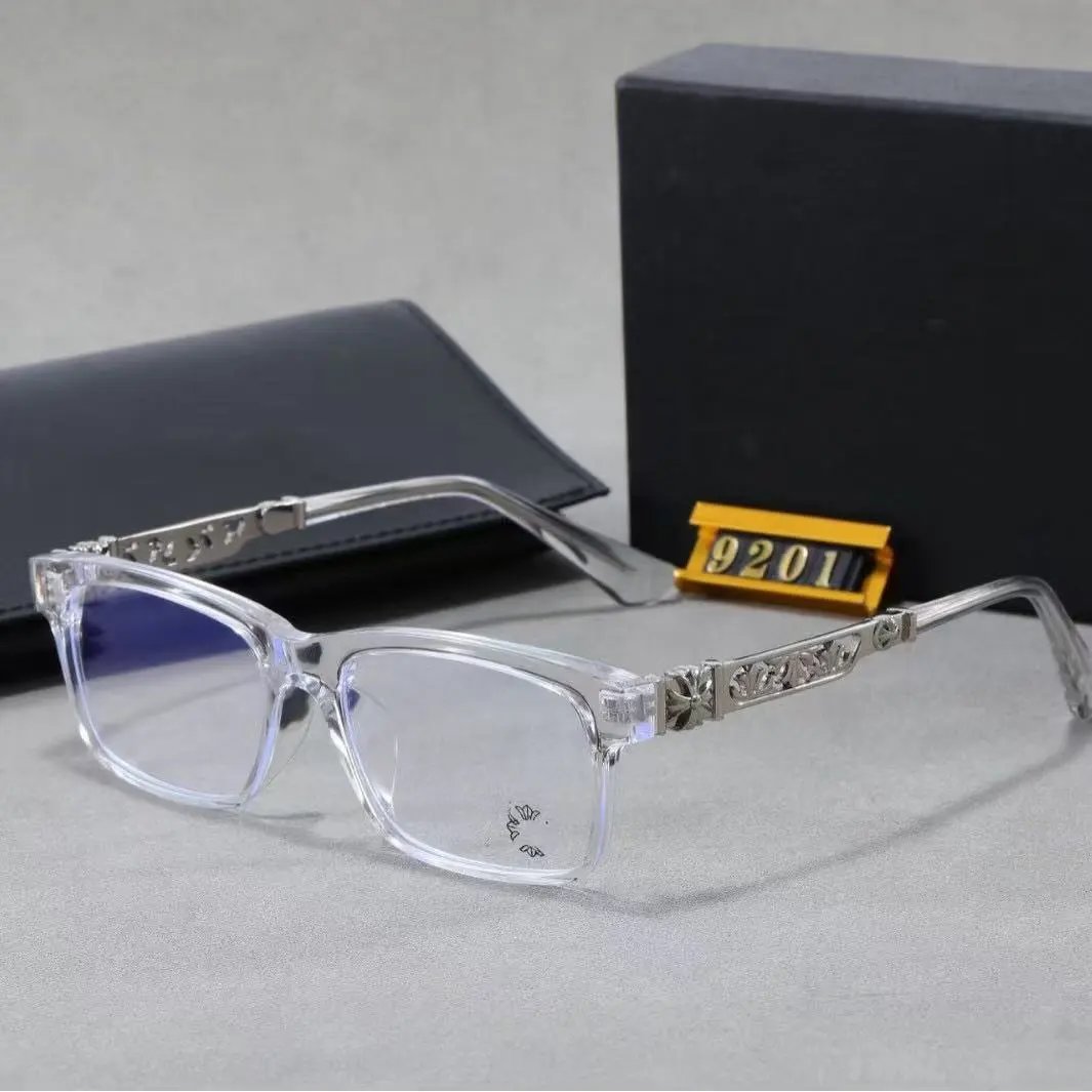 Unbranded Eyewear Square frames with floral cross temple embellishments — 11