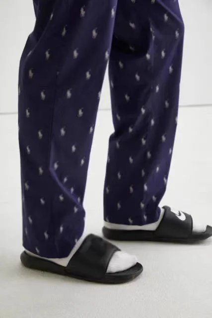 Polo Ralph Lauren All-Over Pony Print Navy Sleepwear Pants - 4