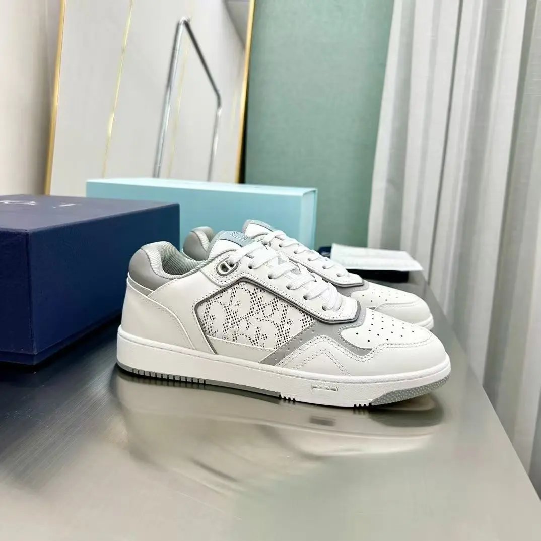 Dior Sneakers B27 low-top with Oblique side panels — 9