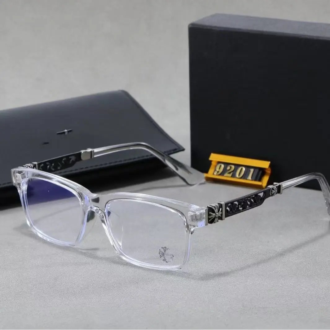 Unbranded Eyewear Square frames with floral cross temple embellishments — 13