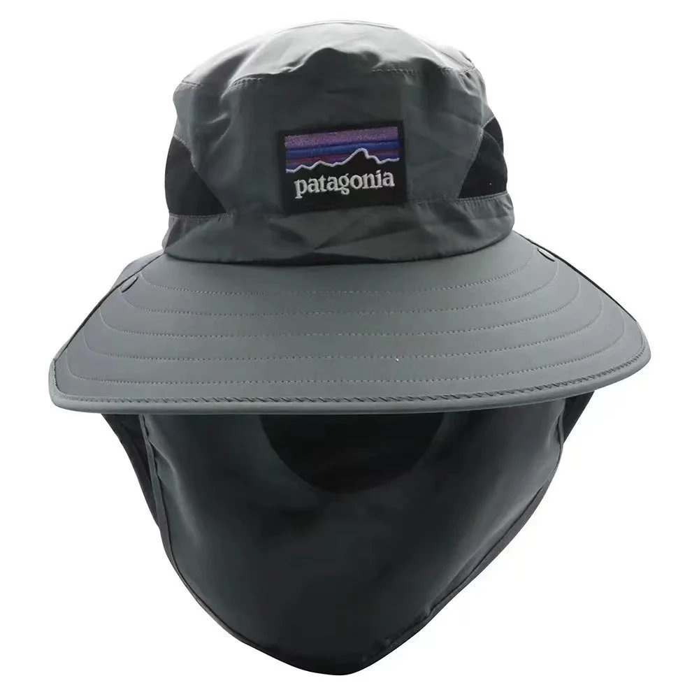Patagonia Hats Wide-Brim Bucket Hat with Chin Cord — 26
