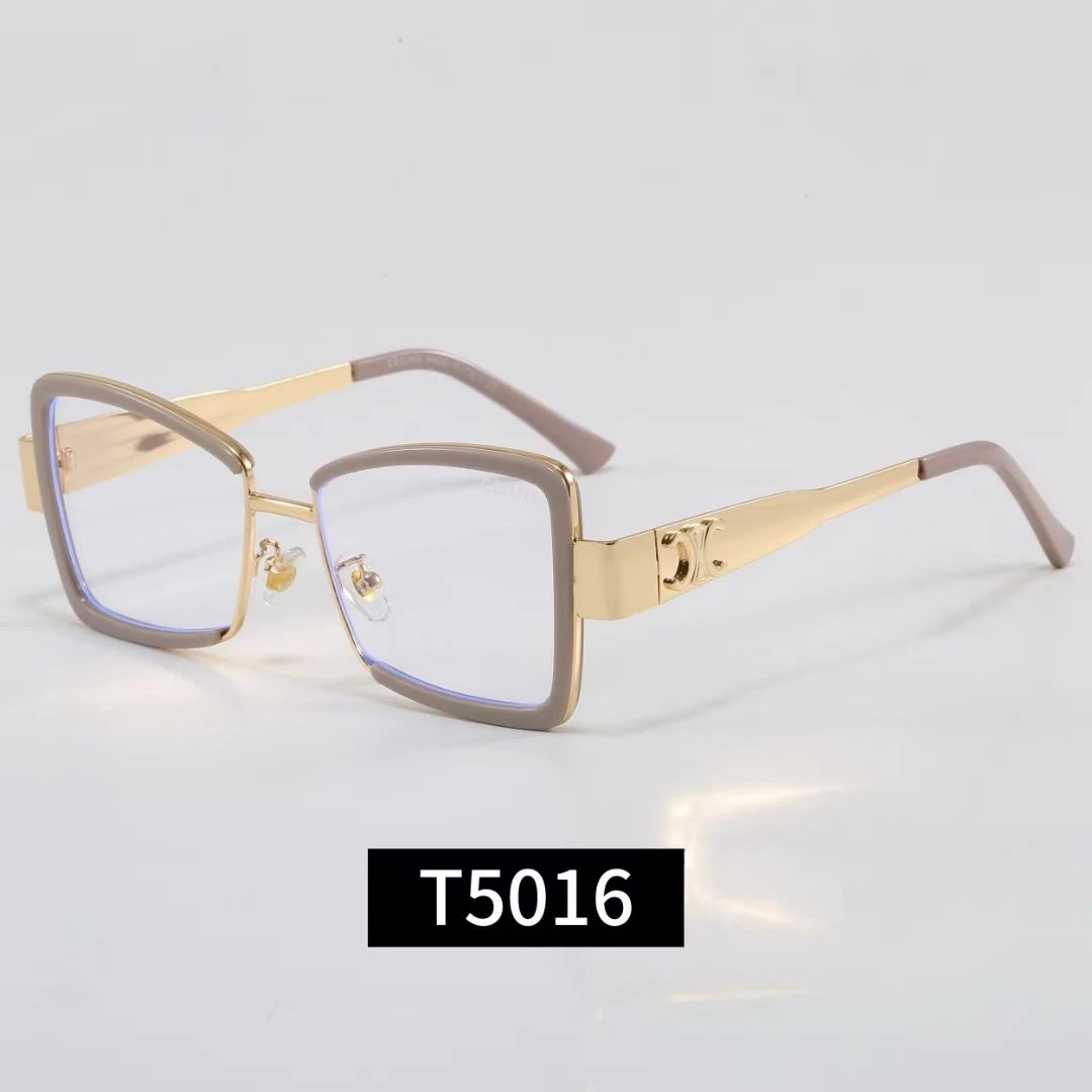 Celine Eyewear Oval Metal-Frame Sunglasses product image