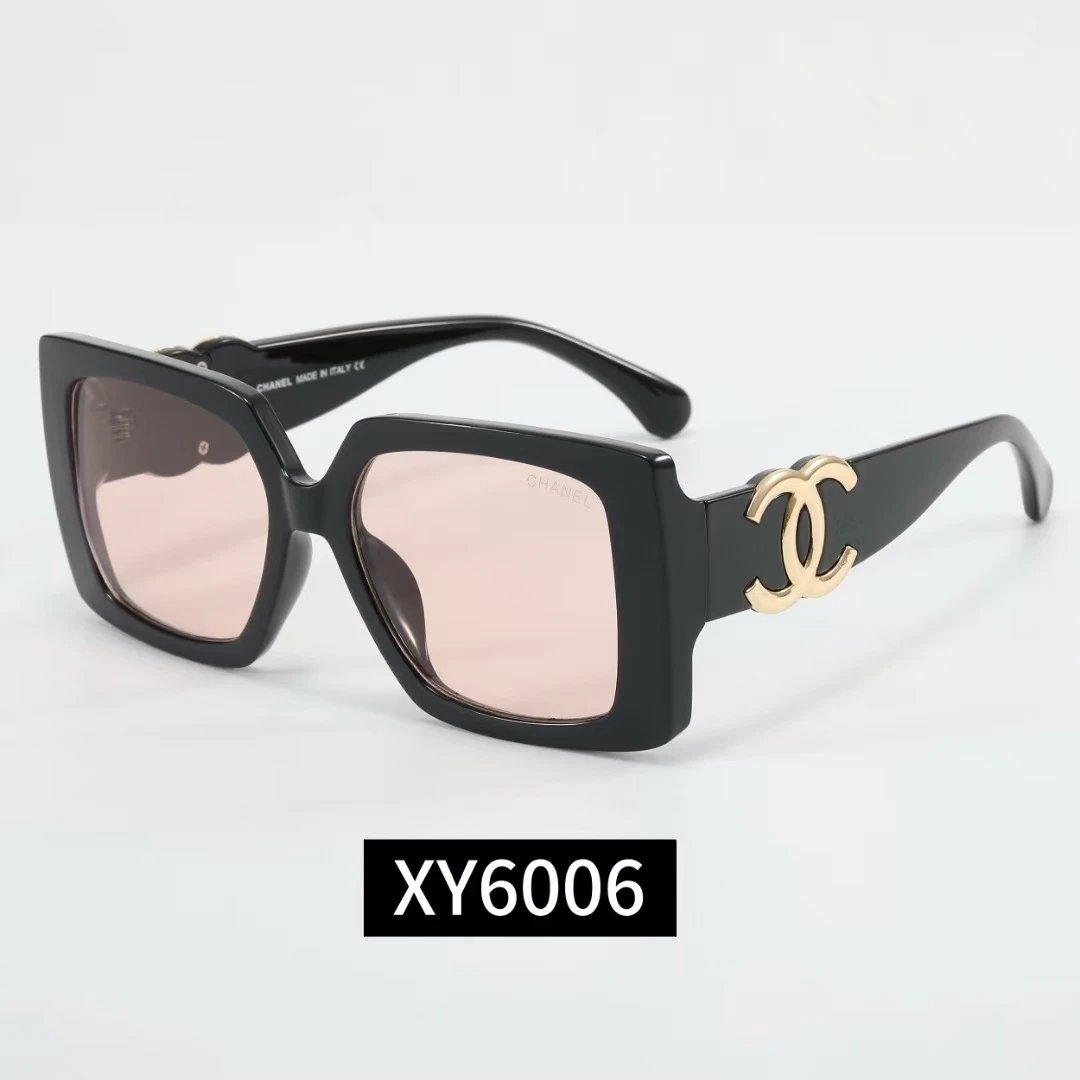 Chanel Eyewear Square-frame chain-detail sunglasses — 29
