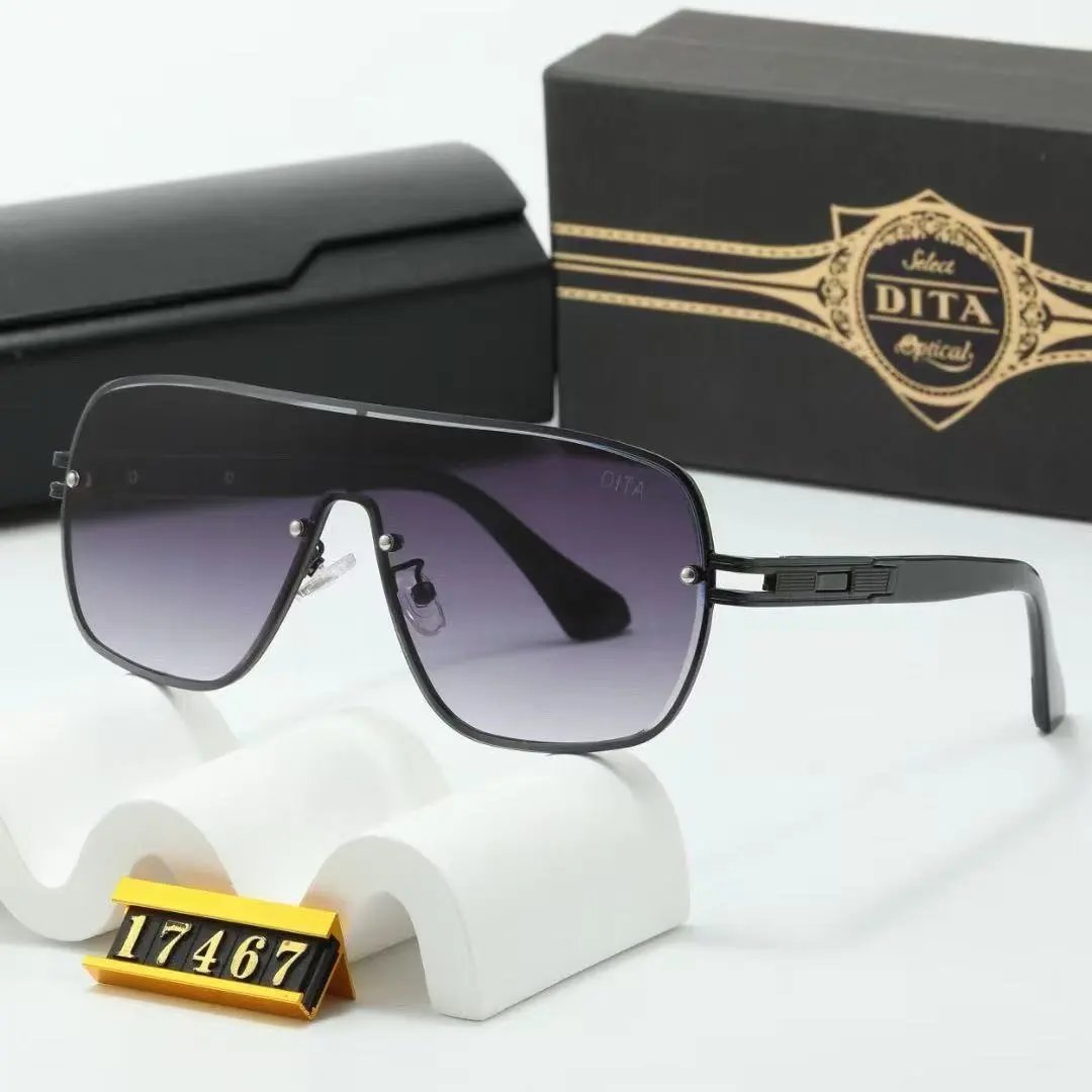 Tom Ford Eyewear Square-frame sunglasses with T-logo temples — 18