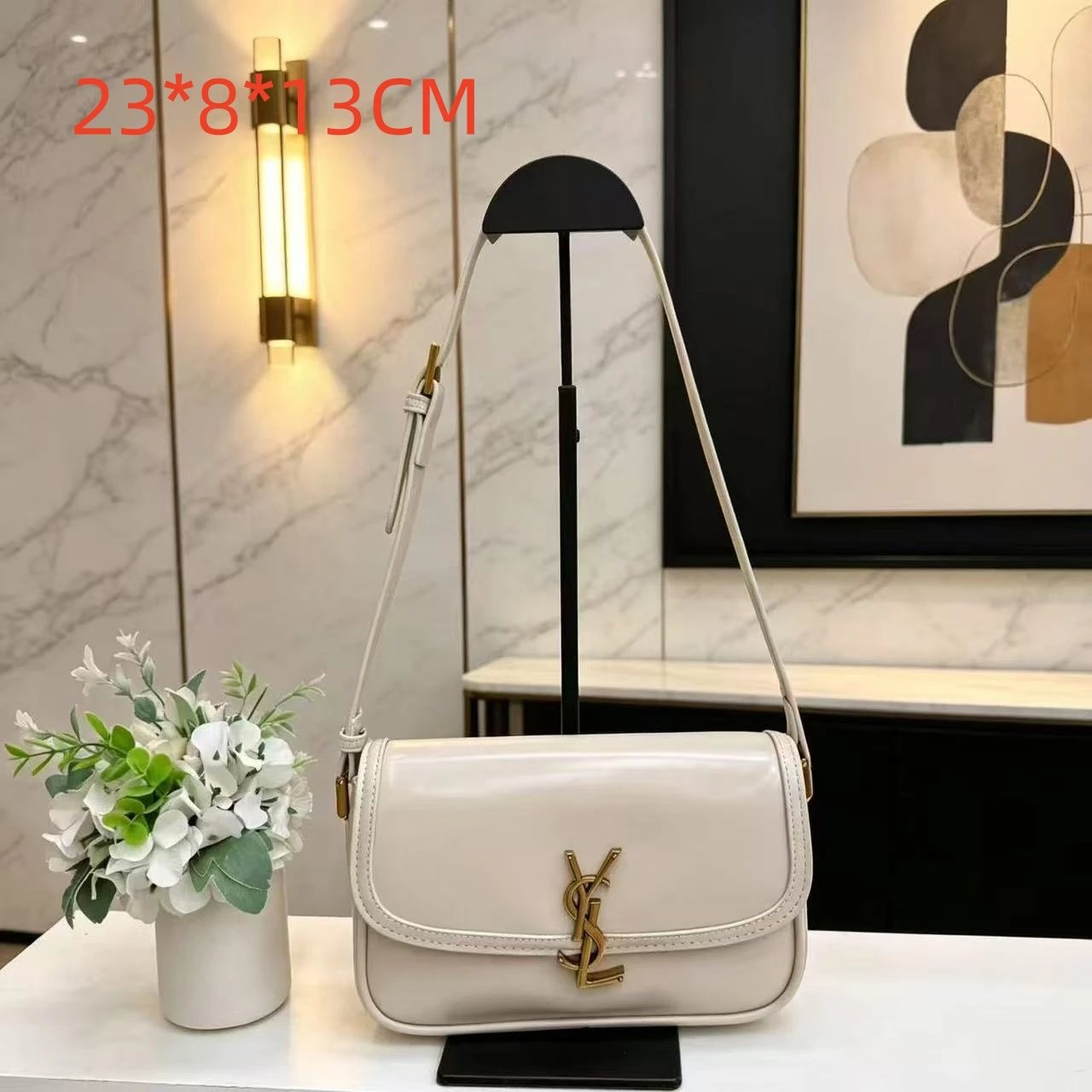 Miu Crossbody Bags Mini top-handle logo bag — 21