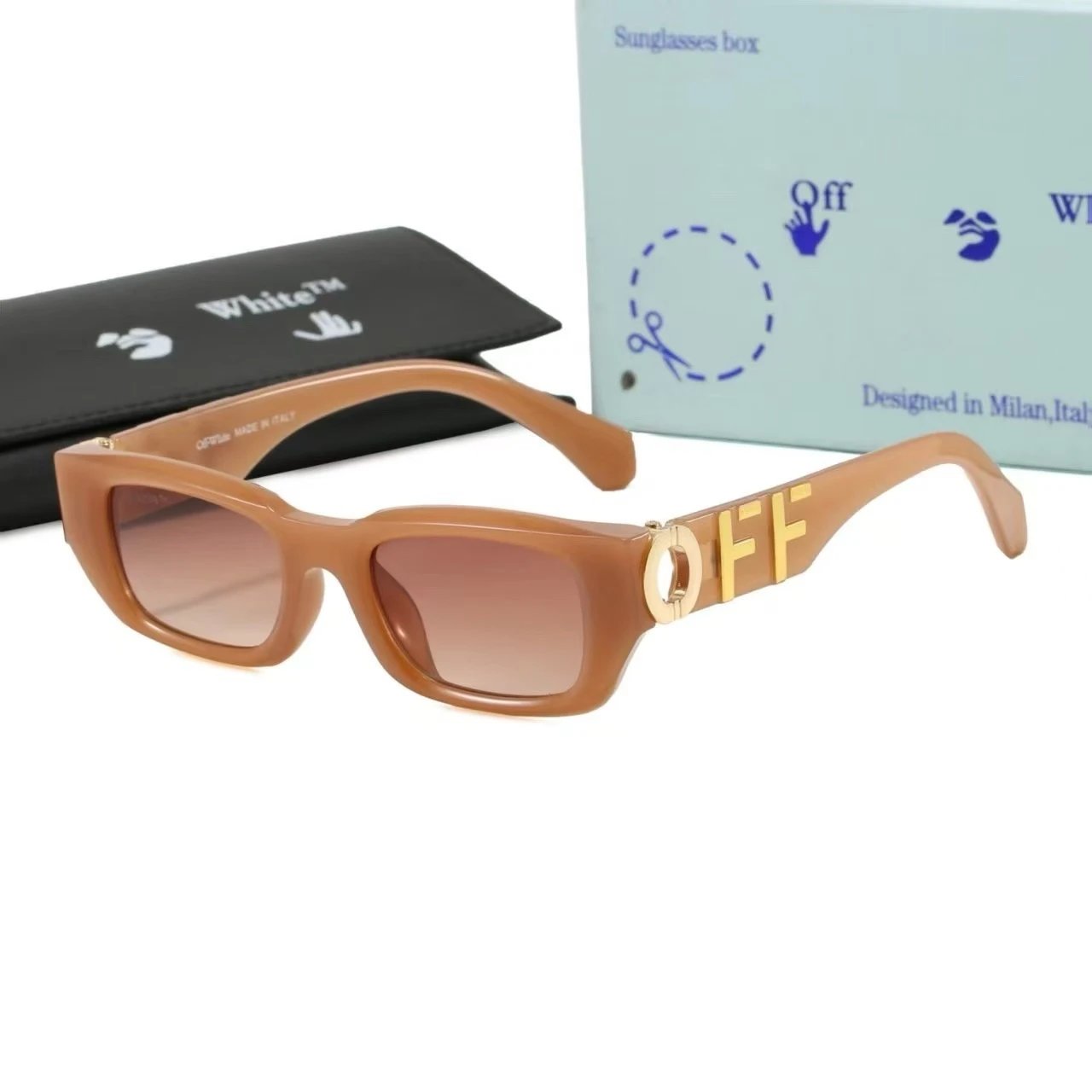 Off-White Eyewear Cutout Square Sunglasses product image