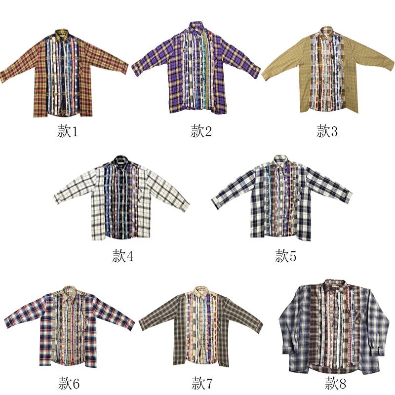 Gallery Dept. Patchwork Plaid Shirt White/Black - 2