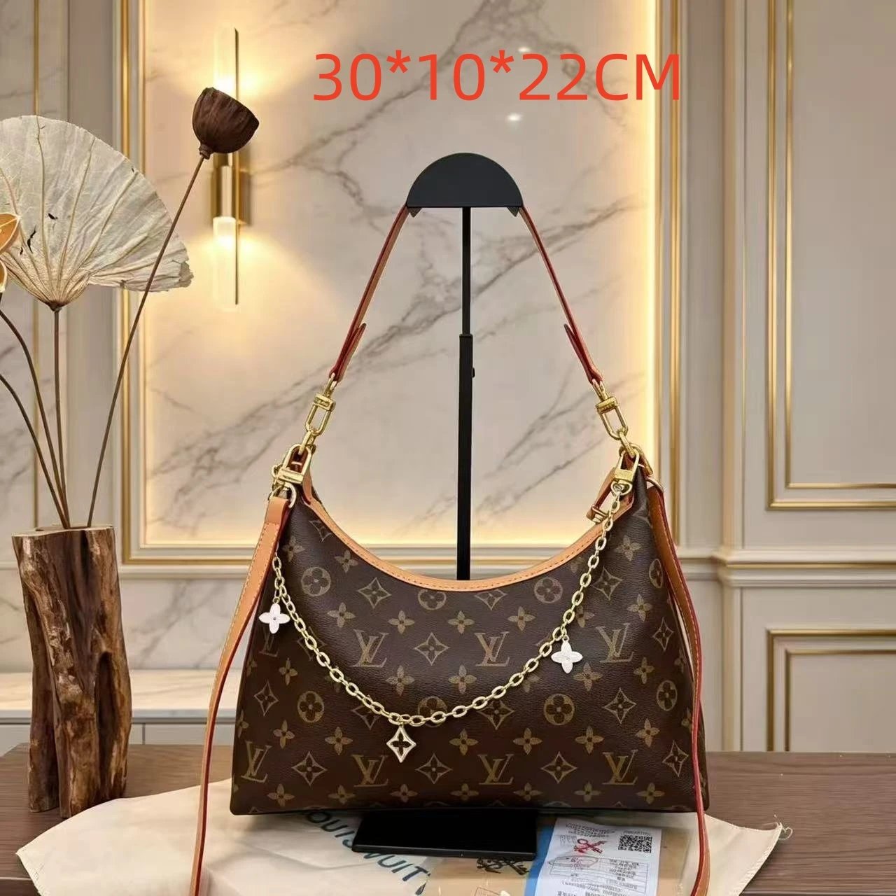 Unbranded Shoulder Bags Woven Hobo Bag with Braided Strap and Star Charm — 8