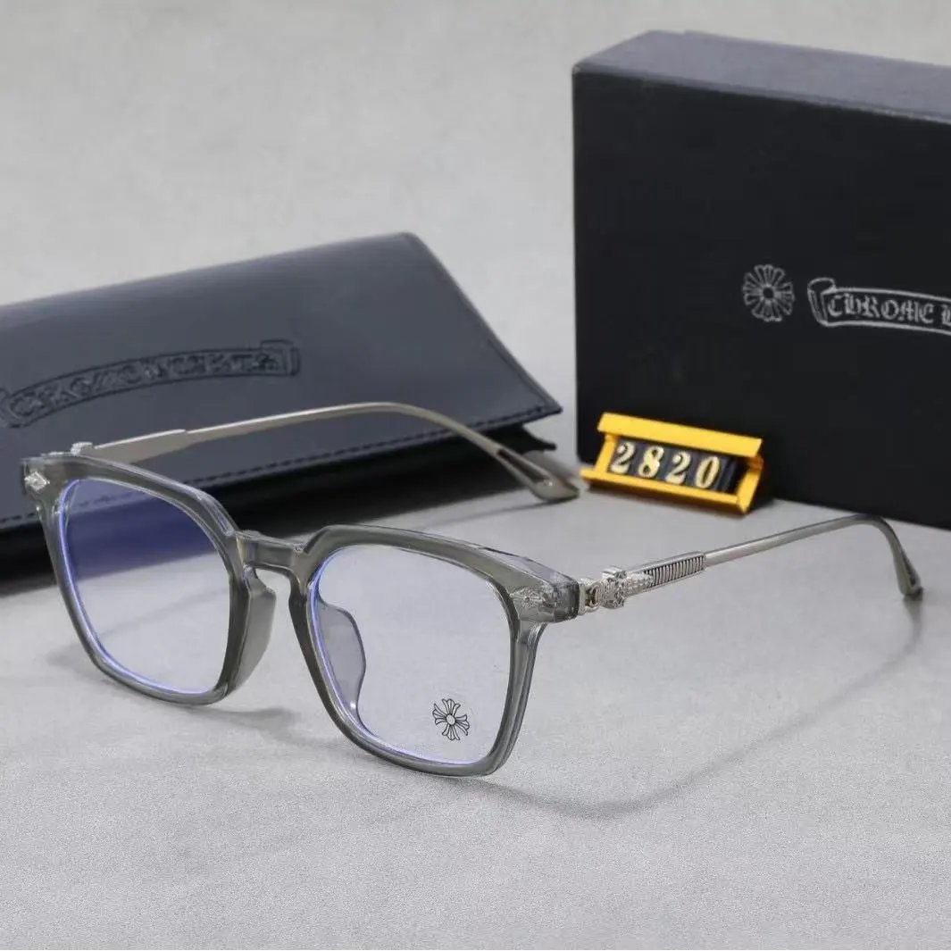 Unbranded Eyewear Square frames with floral cross temple embellishments — 5