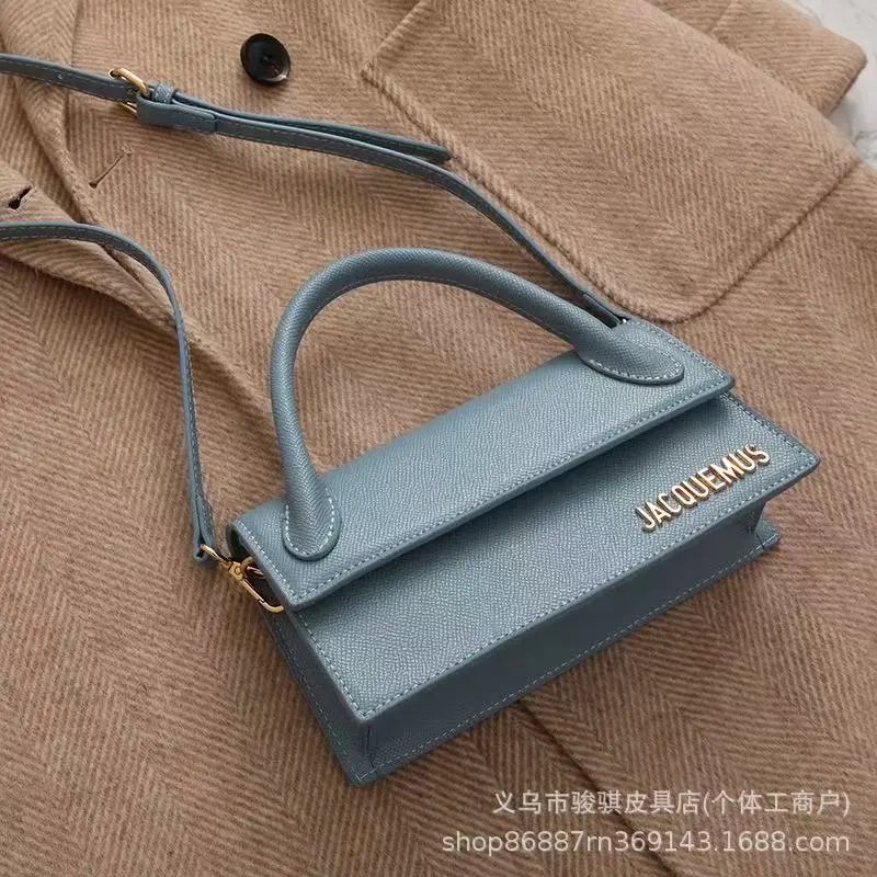 Jacquemus Handbags Structured flap handbag with top handles and detachable shoulder strap — 13(21.5cm)