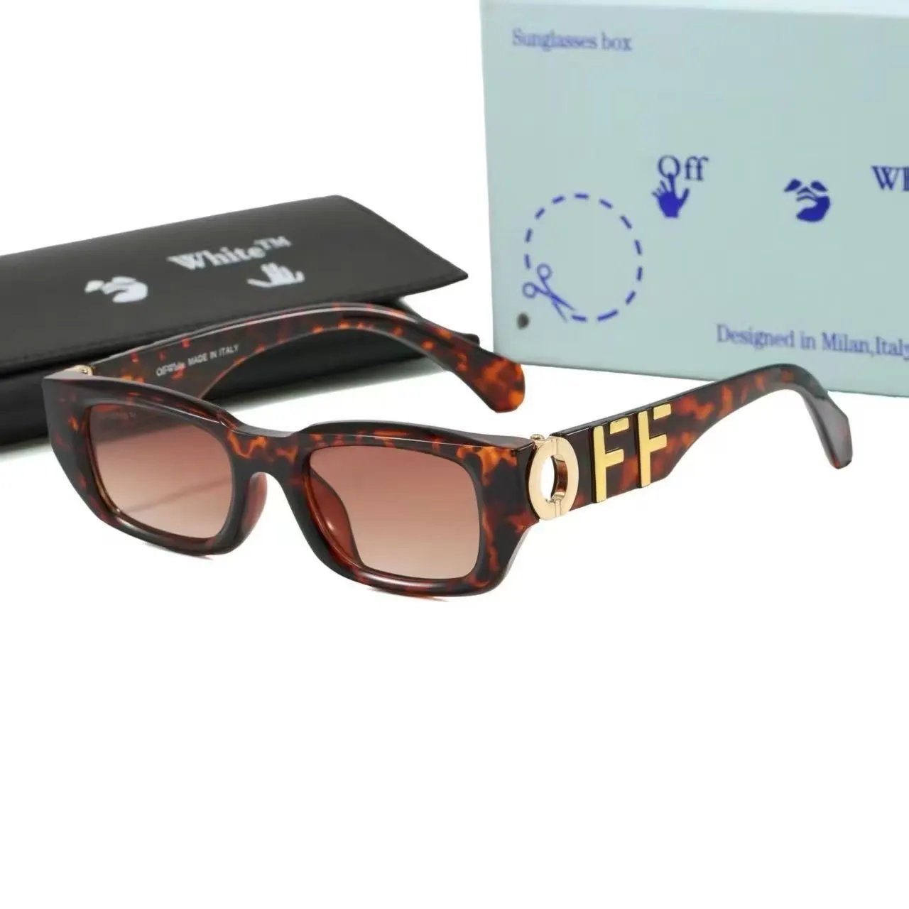 Off-White Eyewear Cutout Square Sunglasses product image