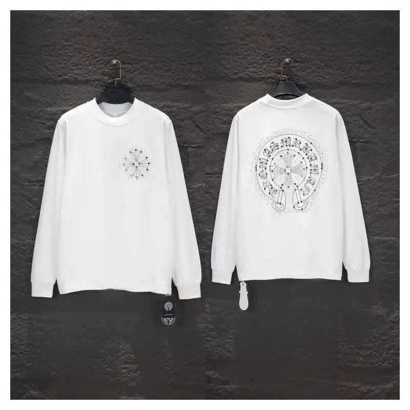 Chrome Hearts Cross Logo Washed Black Hoodie - 8