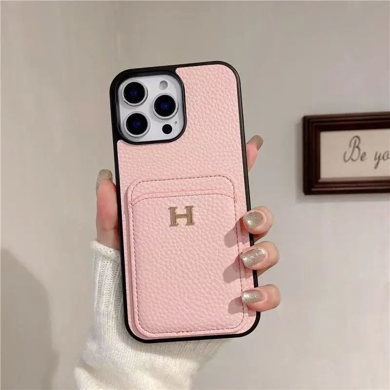 Chanel Phone Cases Quilted wallet case with wrist strap — 12