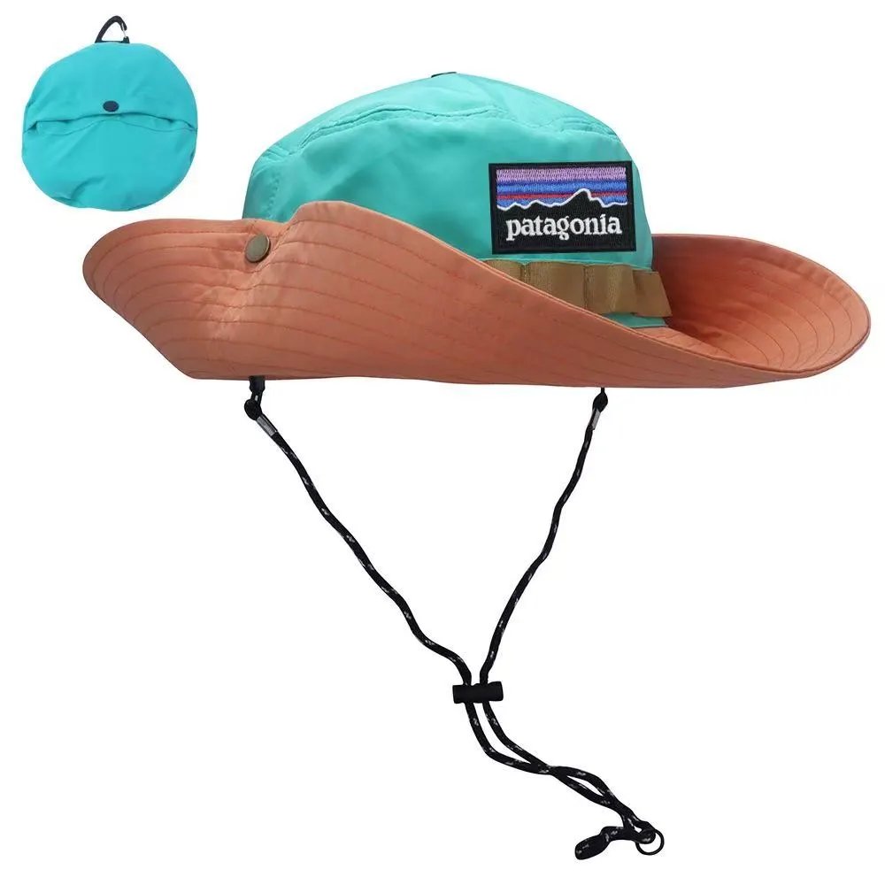 Patagonia Hats Wide-Brim Bucket Hat with Chin Cord — 20