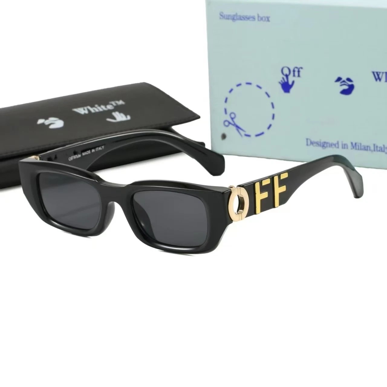 Off-White Eyewear Cutout Square Sunglasses product image