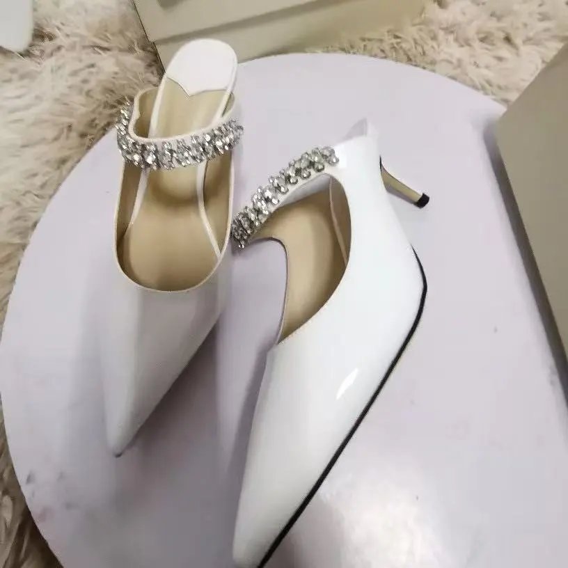 Unbranded Sandals Studded multi-strap open-toe slide — 27
