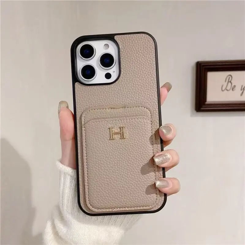 Chanel Phone Cases Quilted wallet case with wrist strap — 13