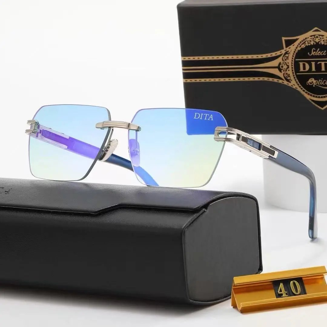 Tom Ford Eyewear Square-frame sunglasses with T-logo temples — 15