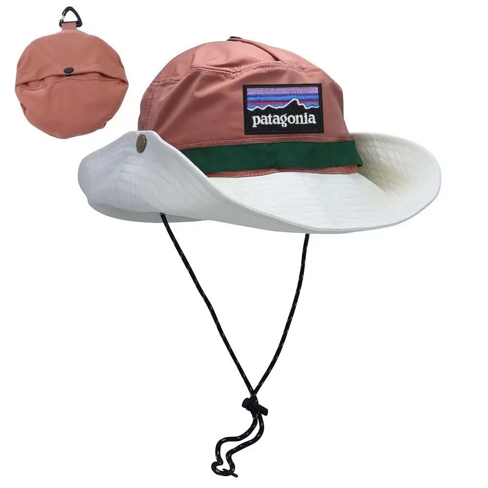 Patagonia Hats Wide-Brim Bucket Hat with Chin Cord — 19