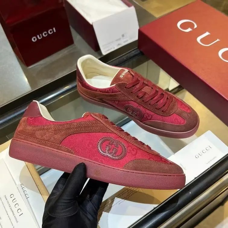Gucci Sneakers Interlocking G low-top lace-up — 5
