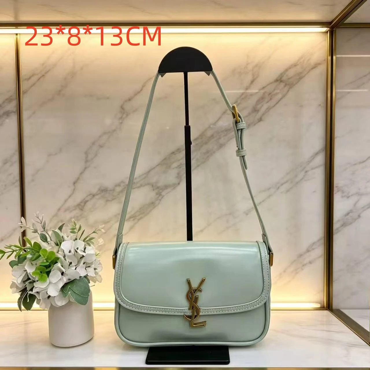 Miu Crossbody Bags Mini top-handle logo bag — 7