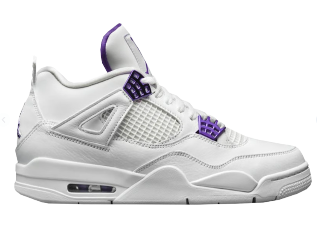 Air Jordan 4 Retro "Metallic Purple"
