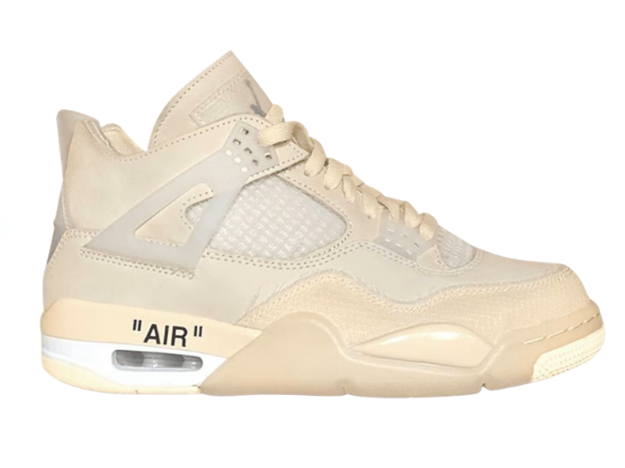 Off-White x Air Jordan 4 "Sail"