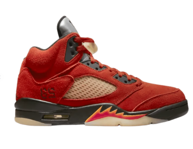 Air Jordan 5 Retro "Raging Bull Red Sued