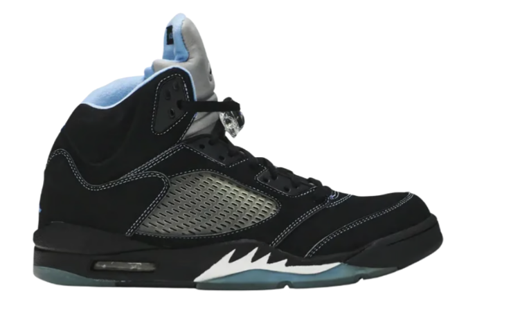 Air Jordan 5 Retro "Black University Blu
