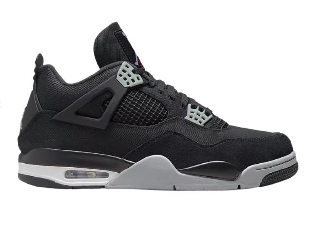 Air Jordan 4 Retro SE "Black Canvas"