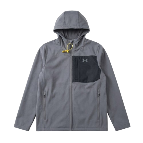 Under Armour Grey Hooded Fleece Jacket