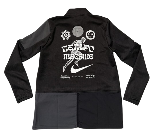 Black Nike Tempo Machine Running Jacket