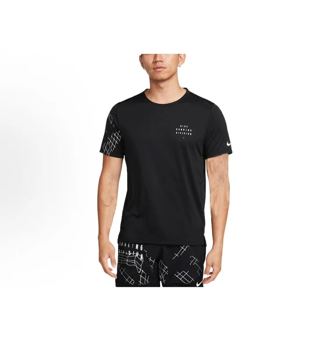 Nike Running Division Graphic T-shirt Black