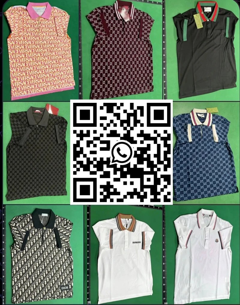 High quality Gaoke new polo shirt for men solid color business casual jacquard lapel short sleeves