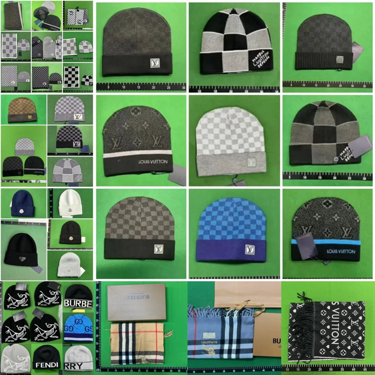 Fashion headband couple high quality trendy woolen hat winter warm scarf