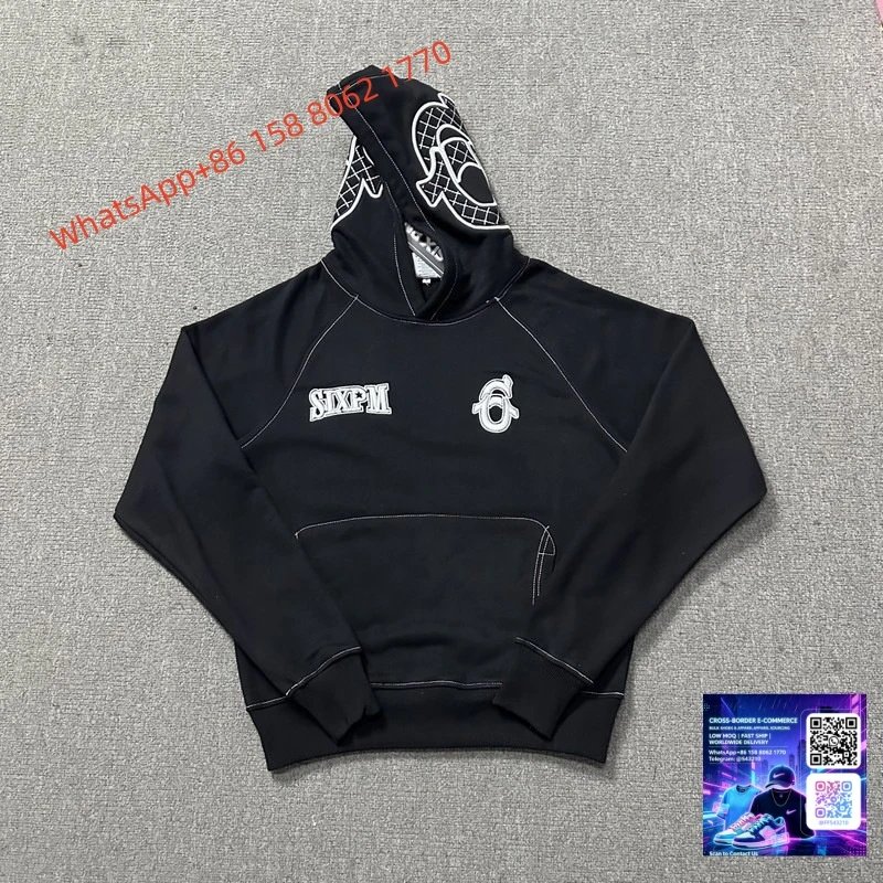 6PM True Religion Icons Hoodie Black